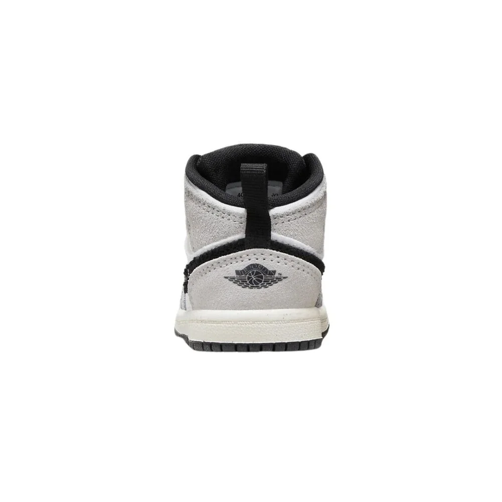 Nike Air Jordan 1 Mid SE FD9089-002 Sneaker Toddler 9C Cement Gray Shoe HTAT1318